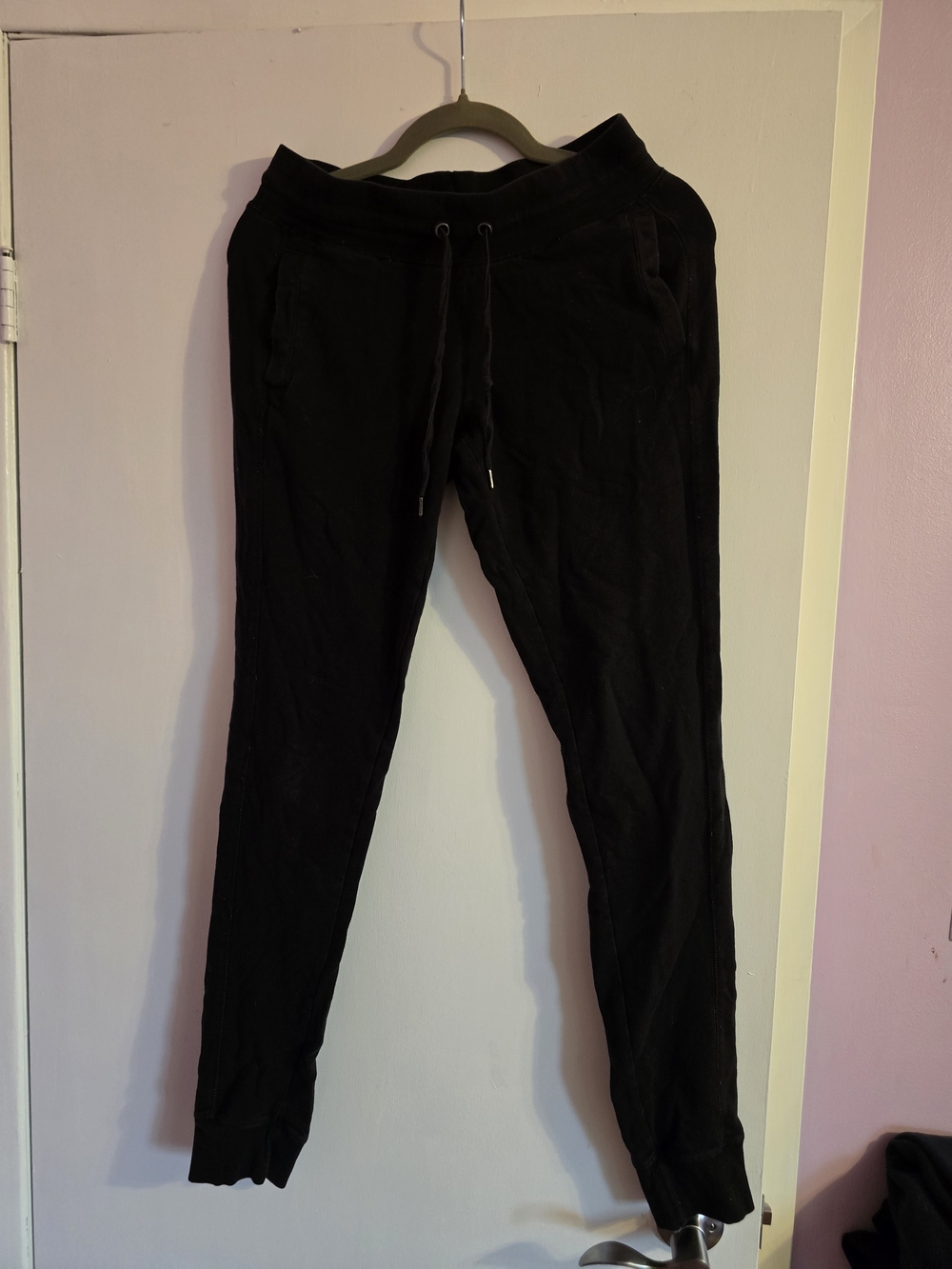 Athletic Works Black Drawstring Jogger Pants